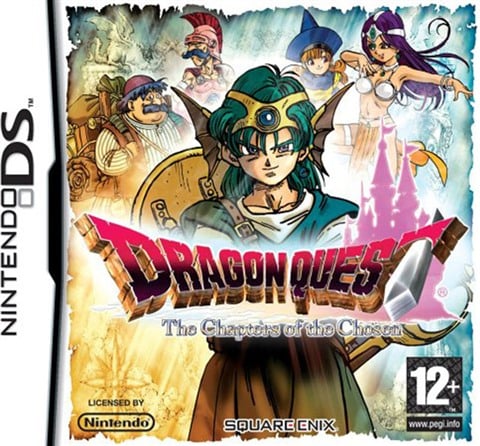 Cover illustration for Dragon Quest IV