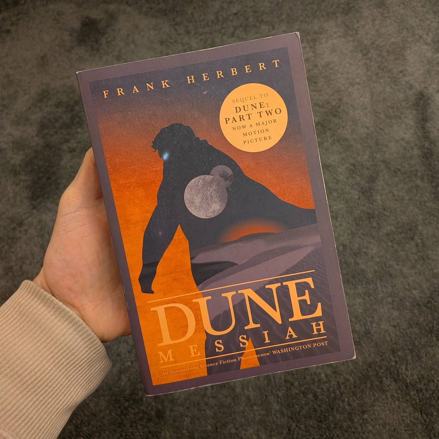 Cover illustration for Dune: Messiah